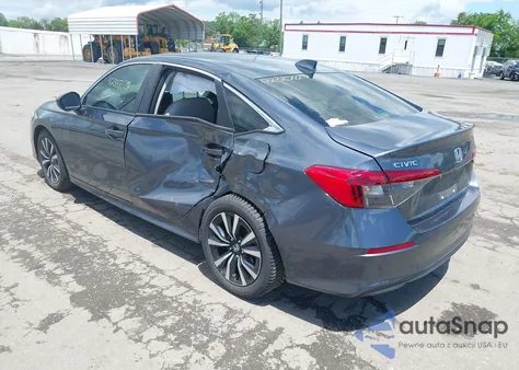 2022 Honda Civic Ex from USA, damaged, VIN JHMFE1F72NX000620